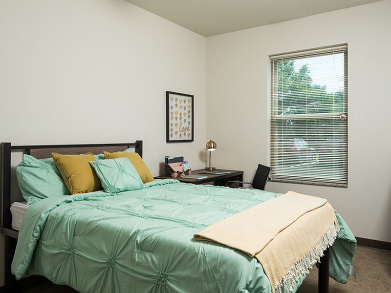 Image of Full Beds for College Suites at Hudson Valley