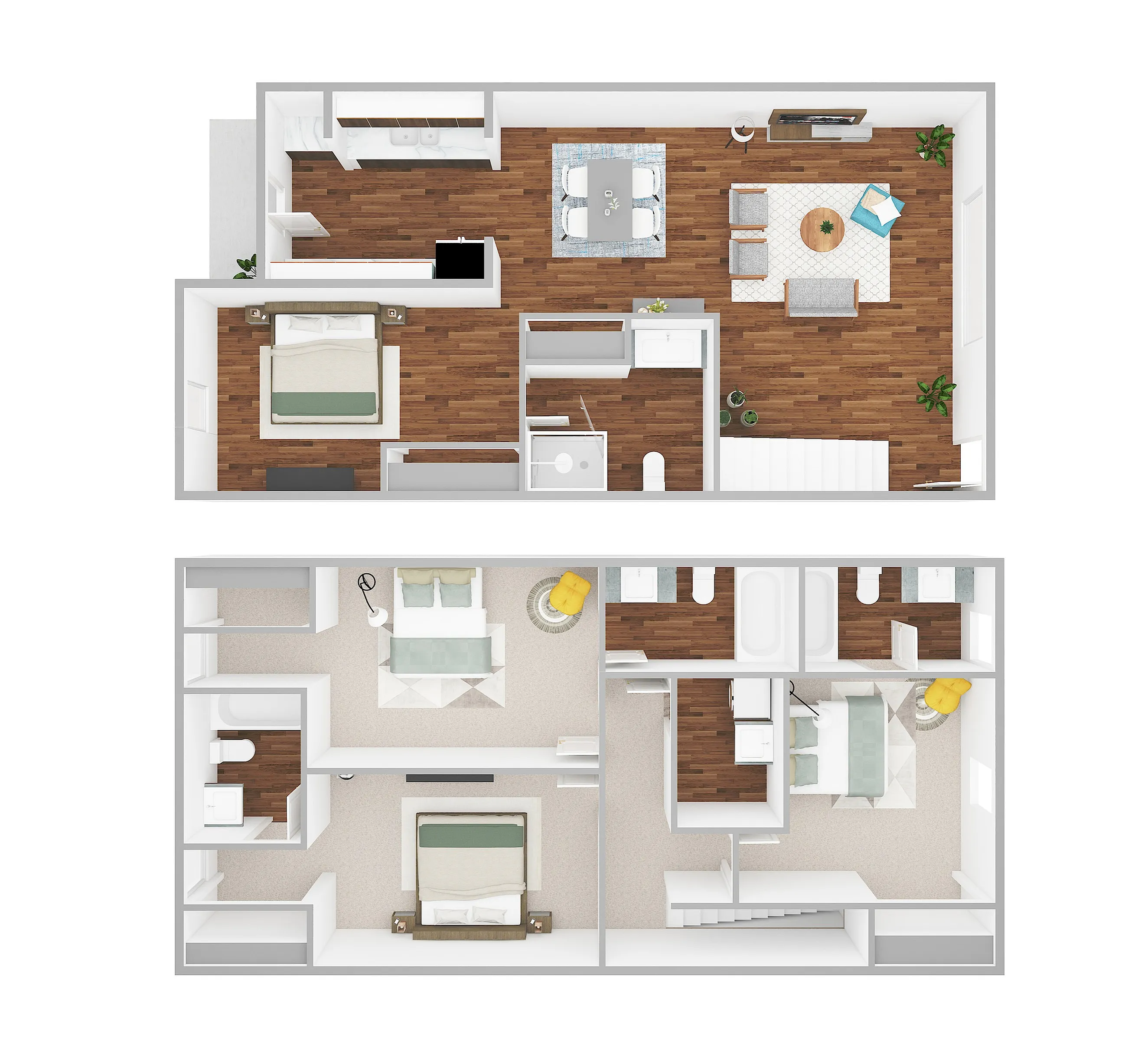 4 Bed 4 Bath - Standard