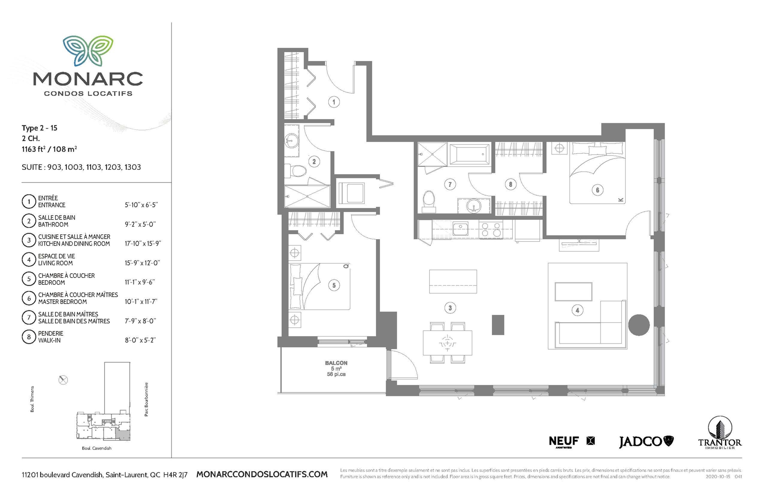 Monarc condos locatifs