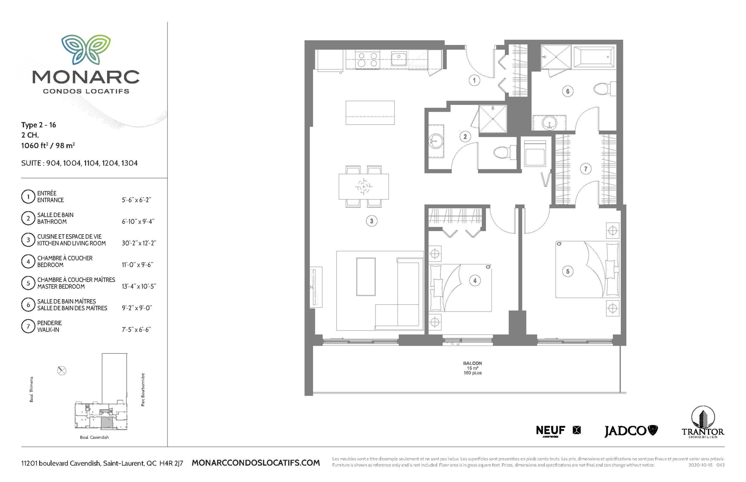 1 3 Bed Apartments Check Availability Monarc Phase 1