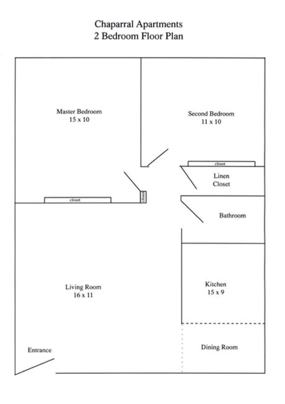 700 Sq. Ft.