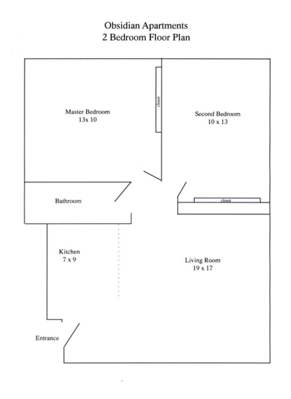 700 Sq. Ft.