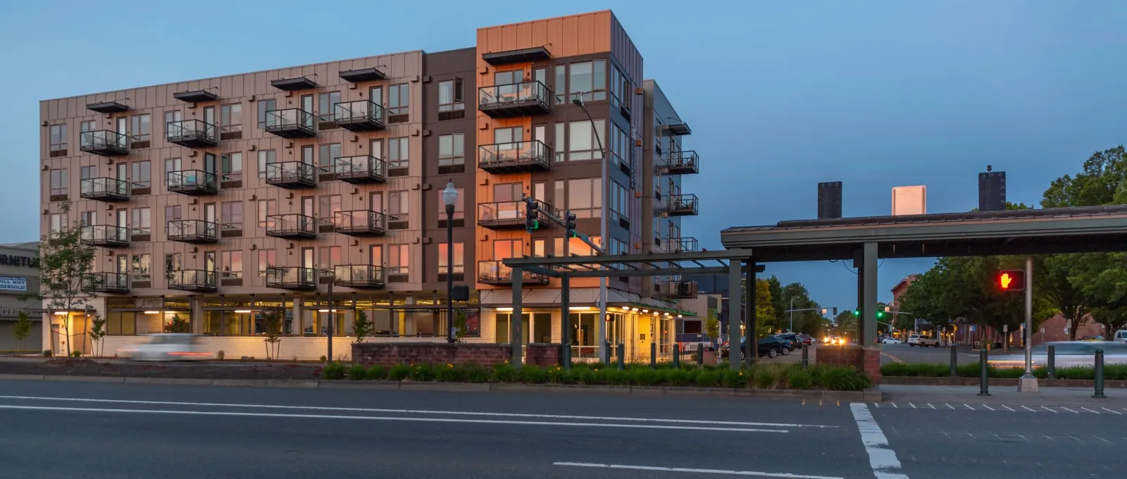 Outer View of Apartments