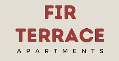 Elegant logo for Fir Terrace Apartments with a modern design.