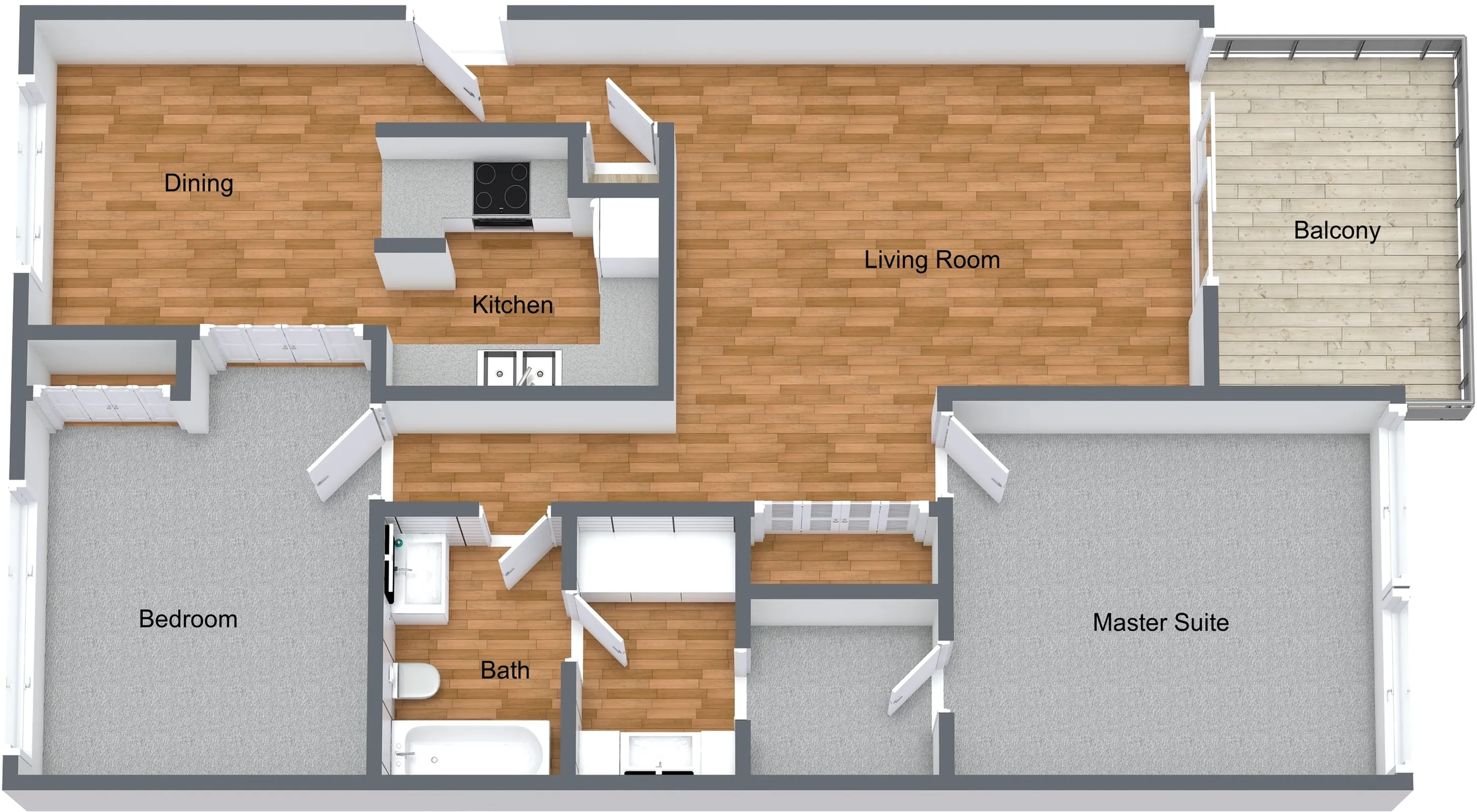 Studio - 3 Bed Apartments - Check Availability | Pier 5350