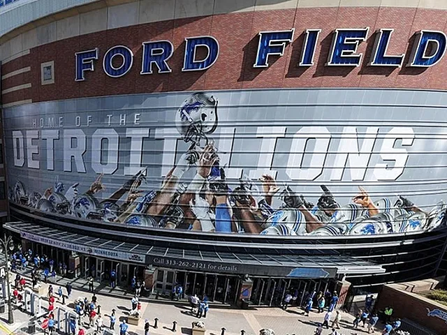 Ford Field Exterior