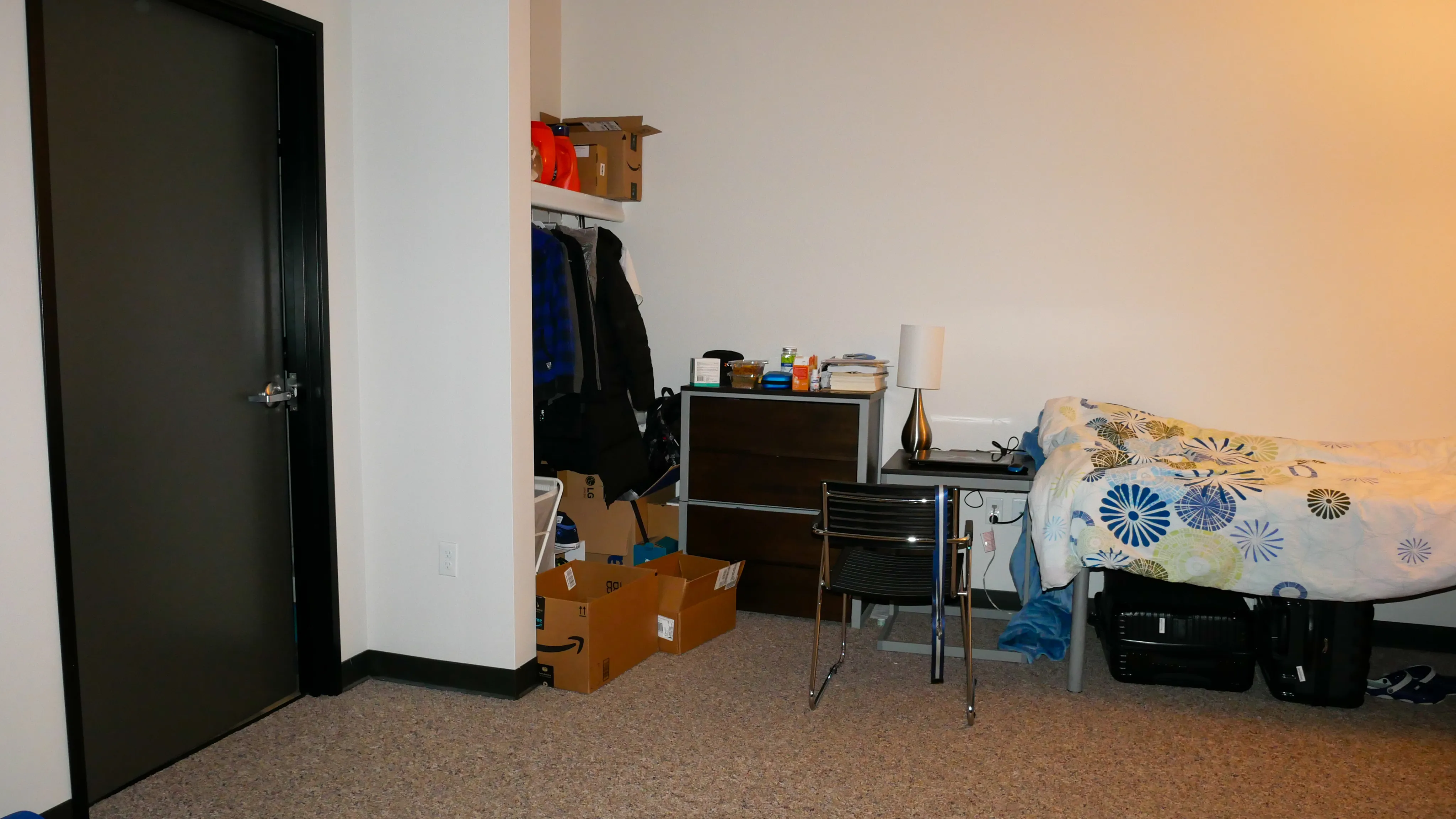 Shared Single Loft Deluxe Closet | The Union at Dearborn | Dearborn Apartments