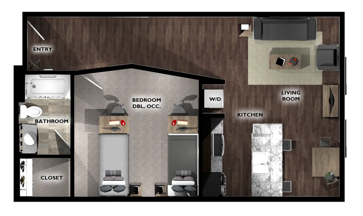 South Loft 1x1 DLX
