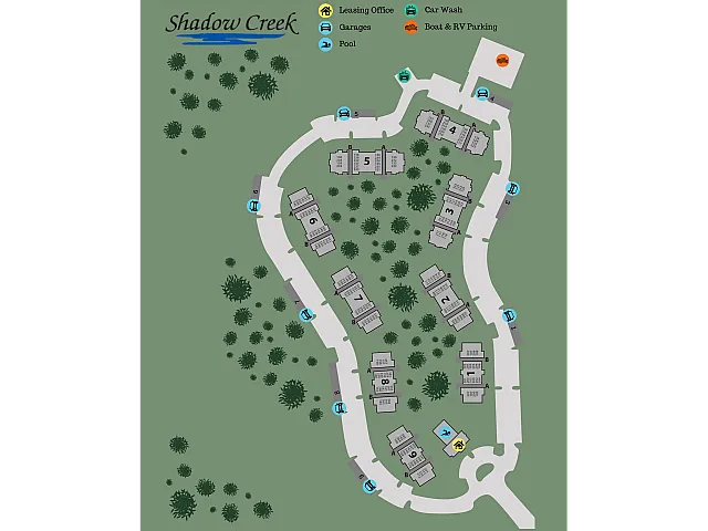 Shadowcreek Site Map