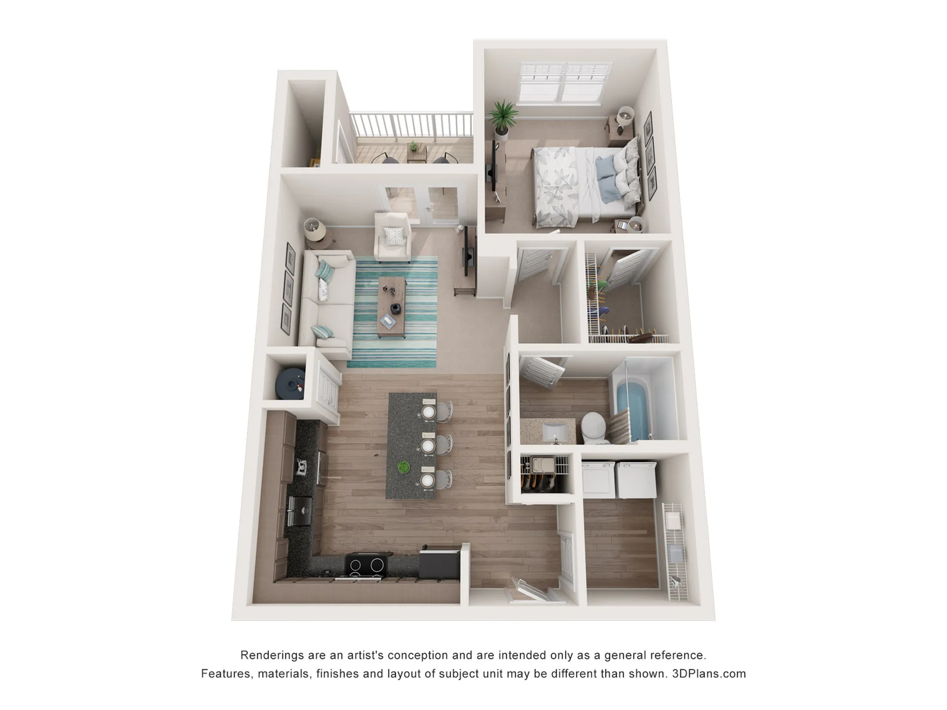 The French Broad floorplan