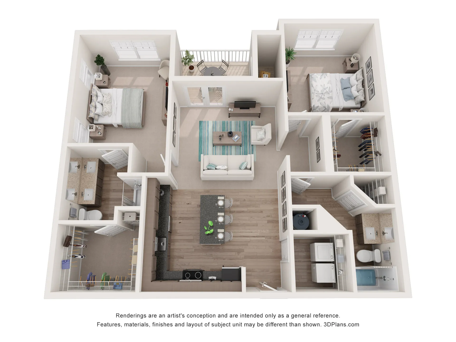 The Craggy floorplan