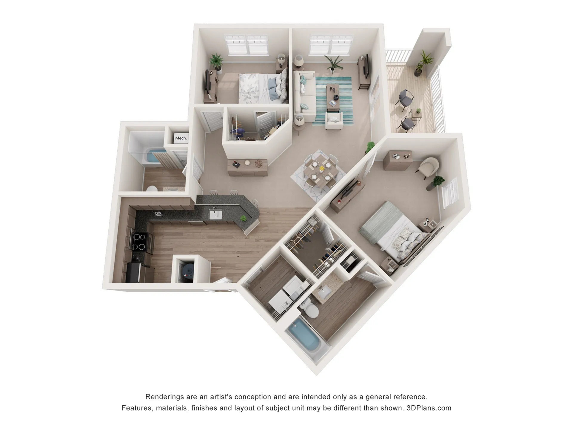 The Stoney Knob floorplan