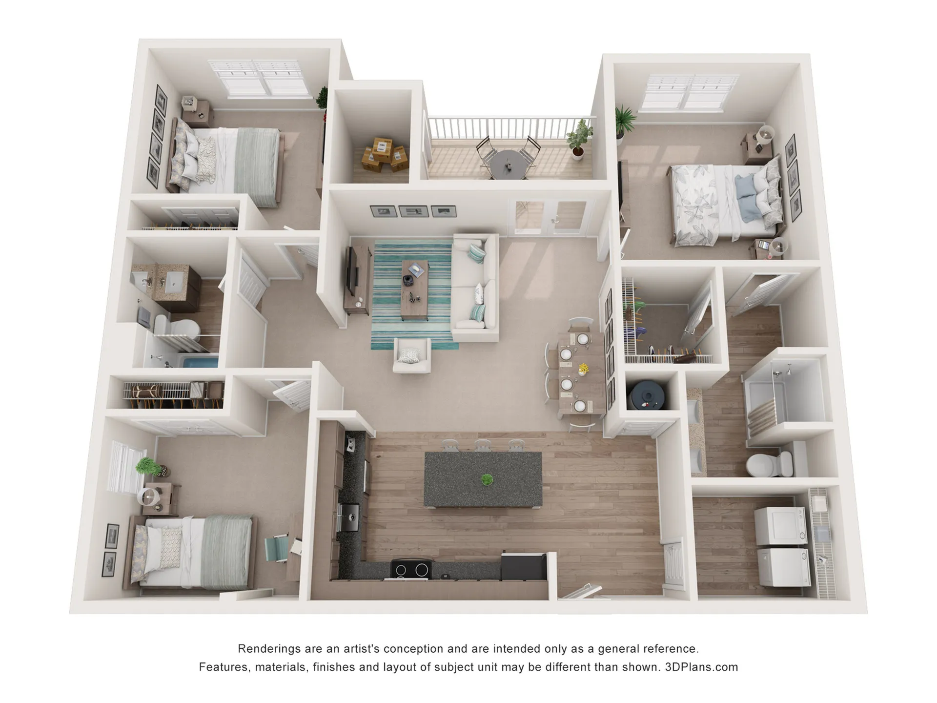 The Biltmore floorplan