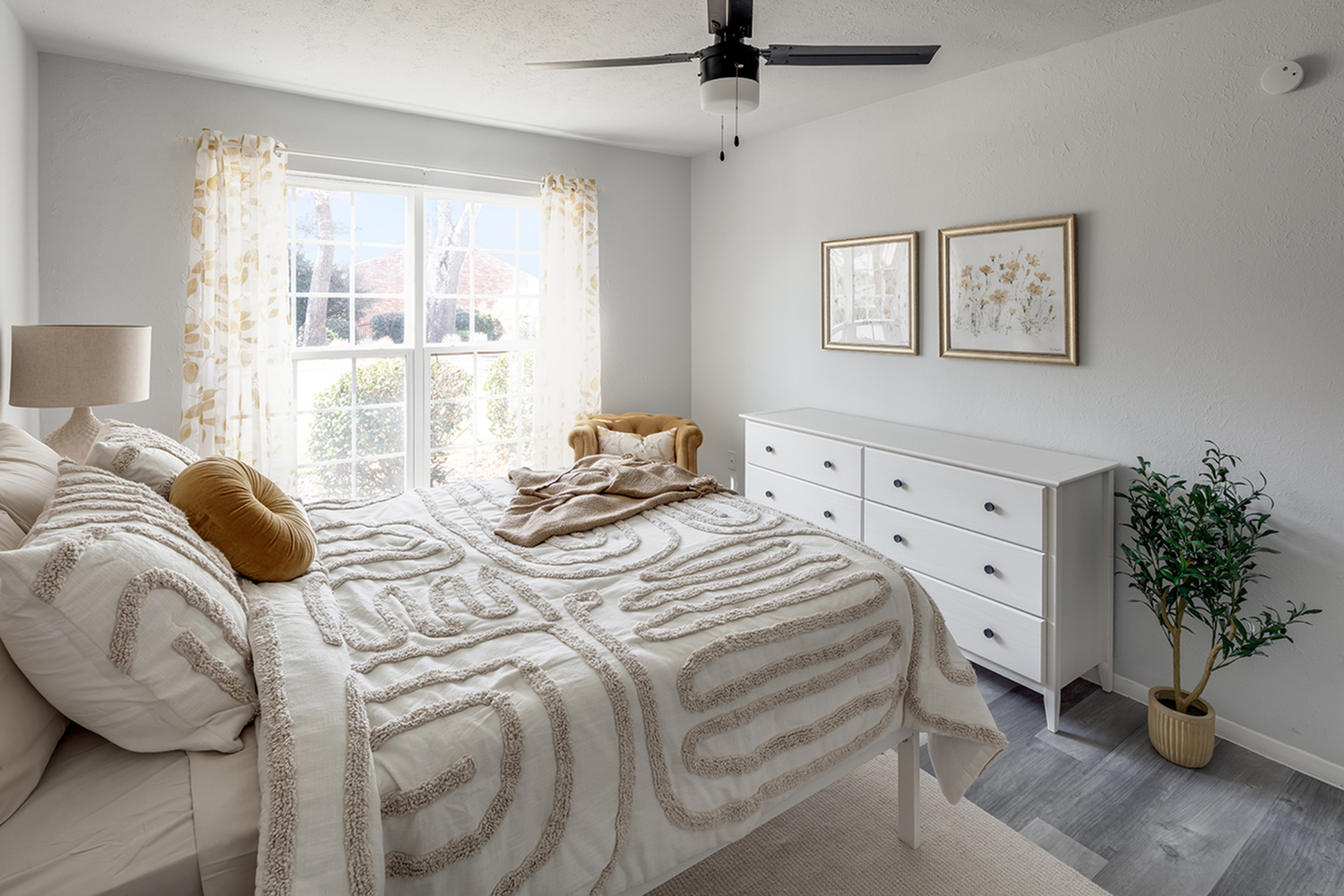 Spacious Bedrooms