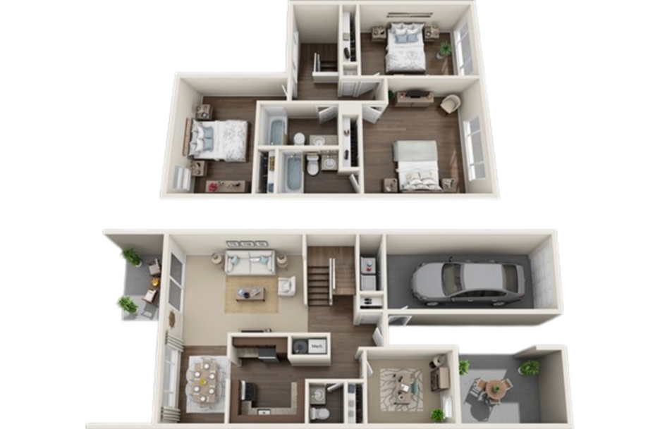 4 Bedroom Floorplan