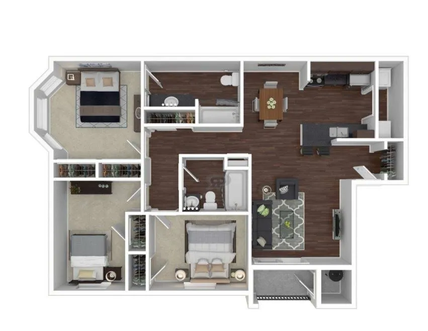 Three Bedroom: C1 Classic