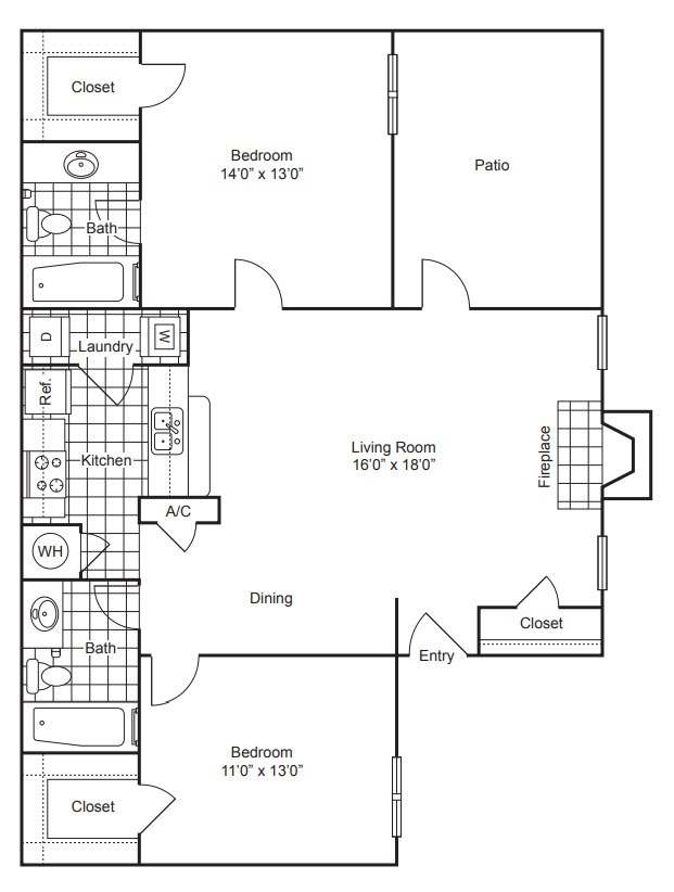 1 - 2 Bed Apartments - Check Availability | 301 Greenville