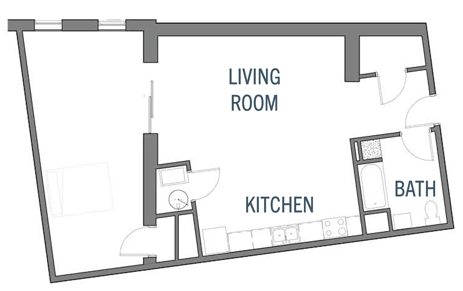 Trinidad Artspace Lofts A60C One Bedroom