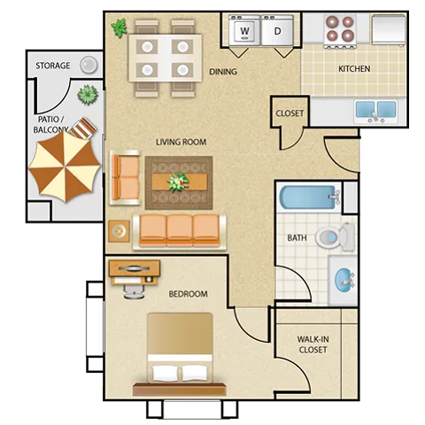 Colores Del Sol A1 One Bedroom&ndash;Canyon