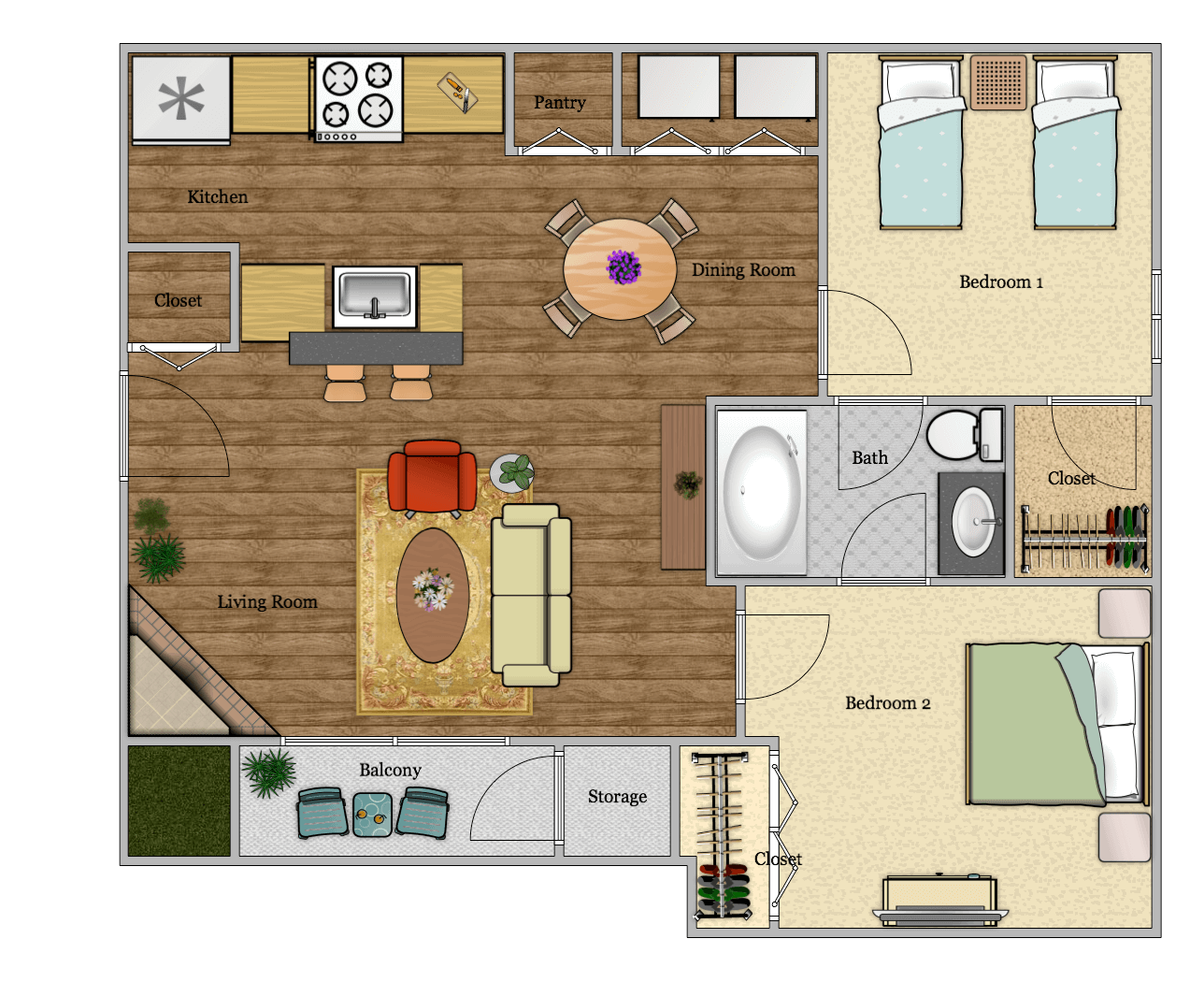 1 - 2 Bed Apartments - Check Availability | Luna