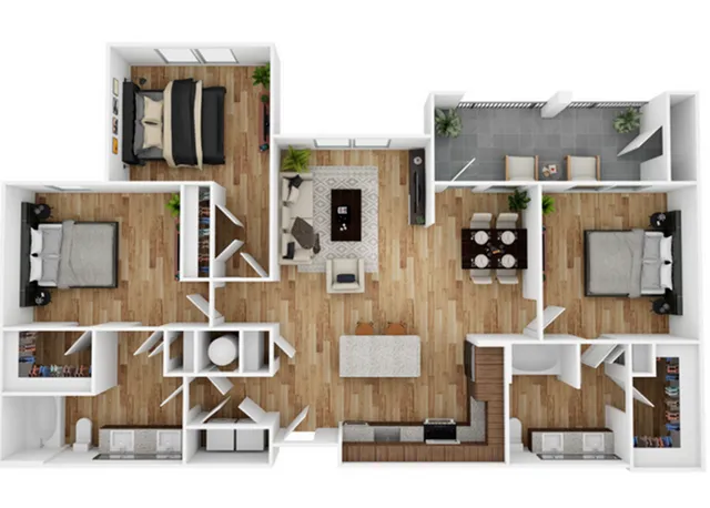 C1 Floor Plan