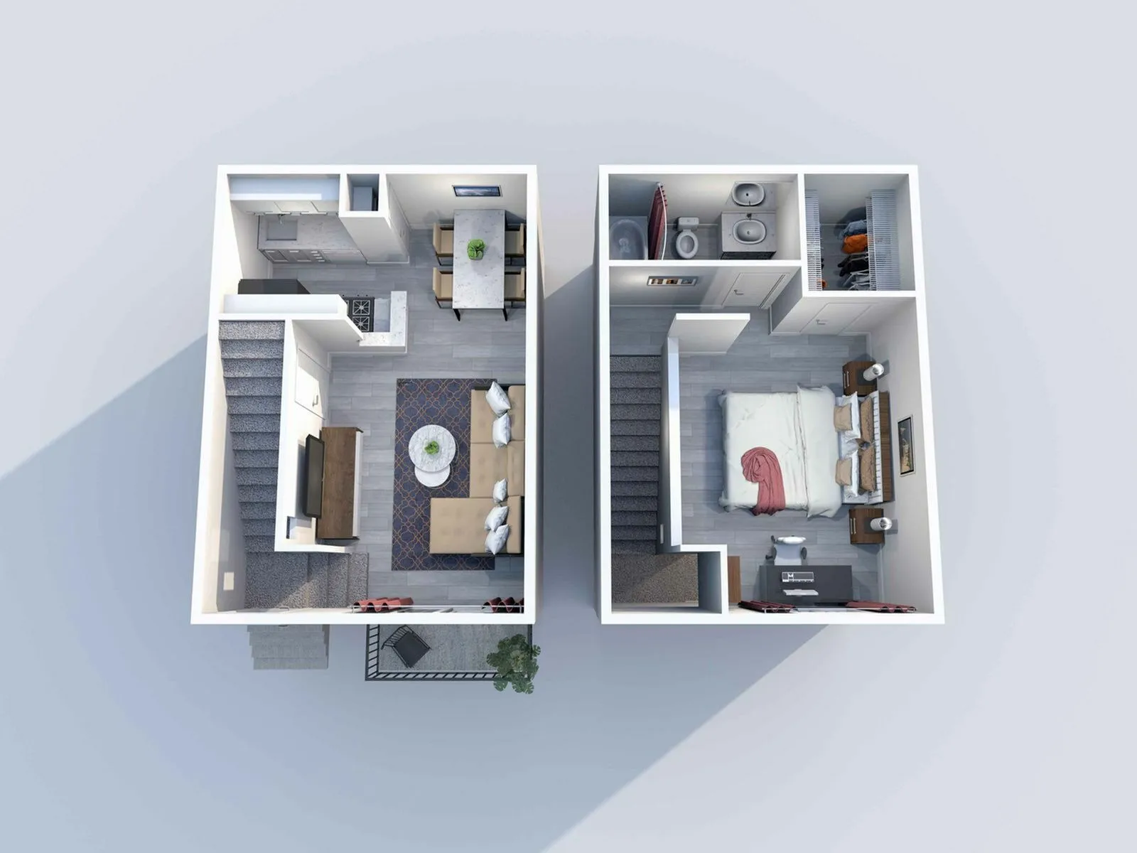 One Bed, One Bath