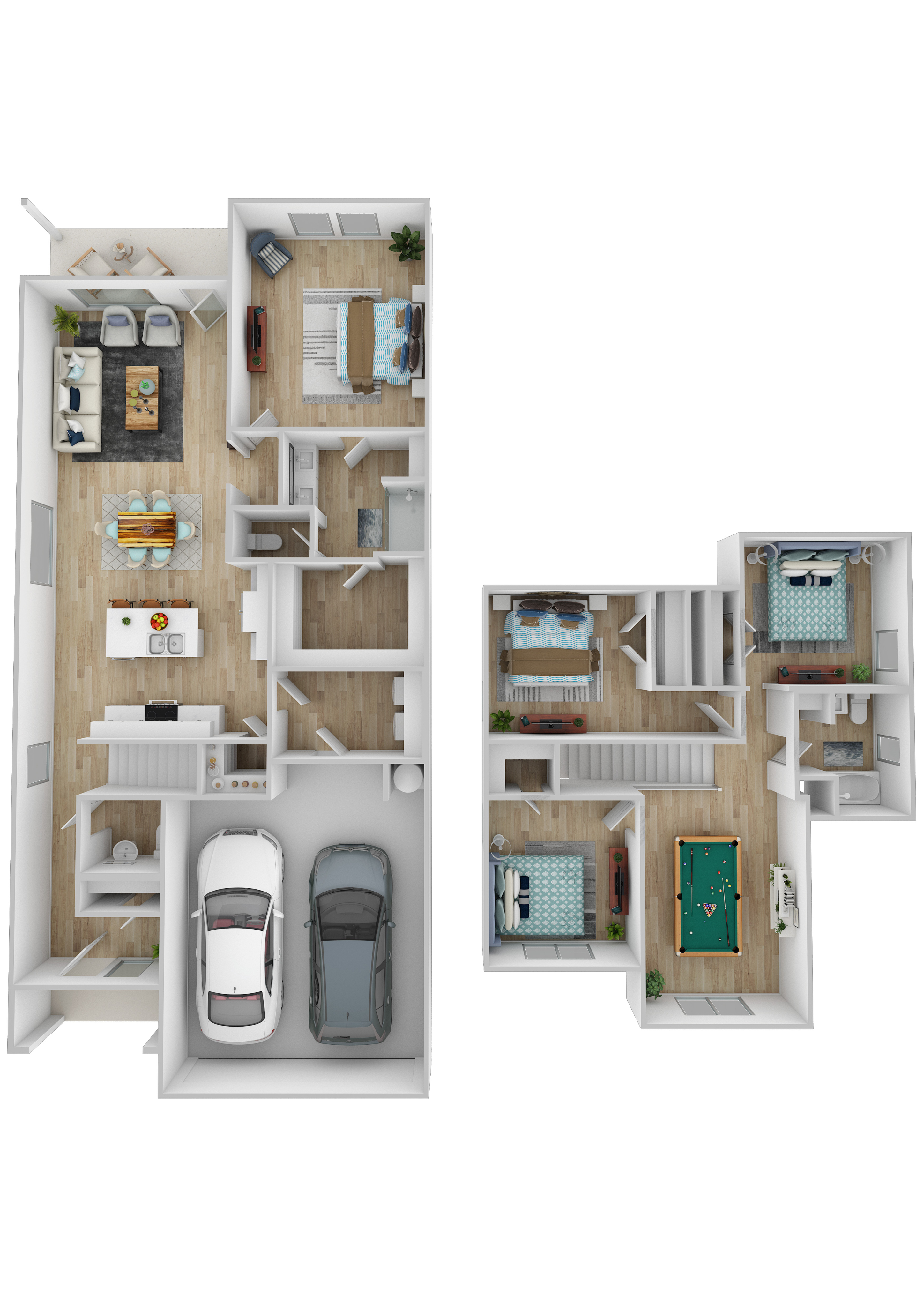 4 Bedroom | 2.5 Bathrooms | 2033 Sq Ft