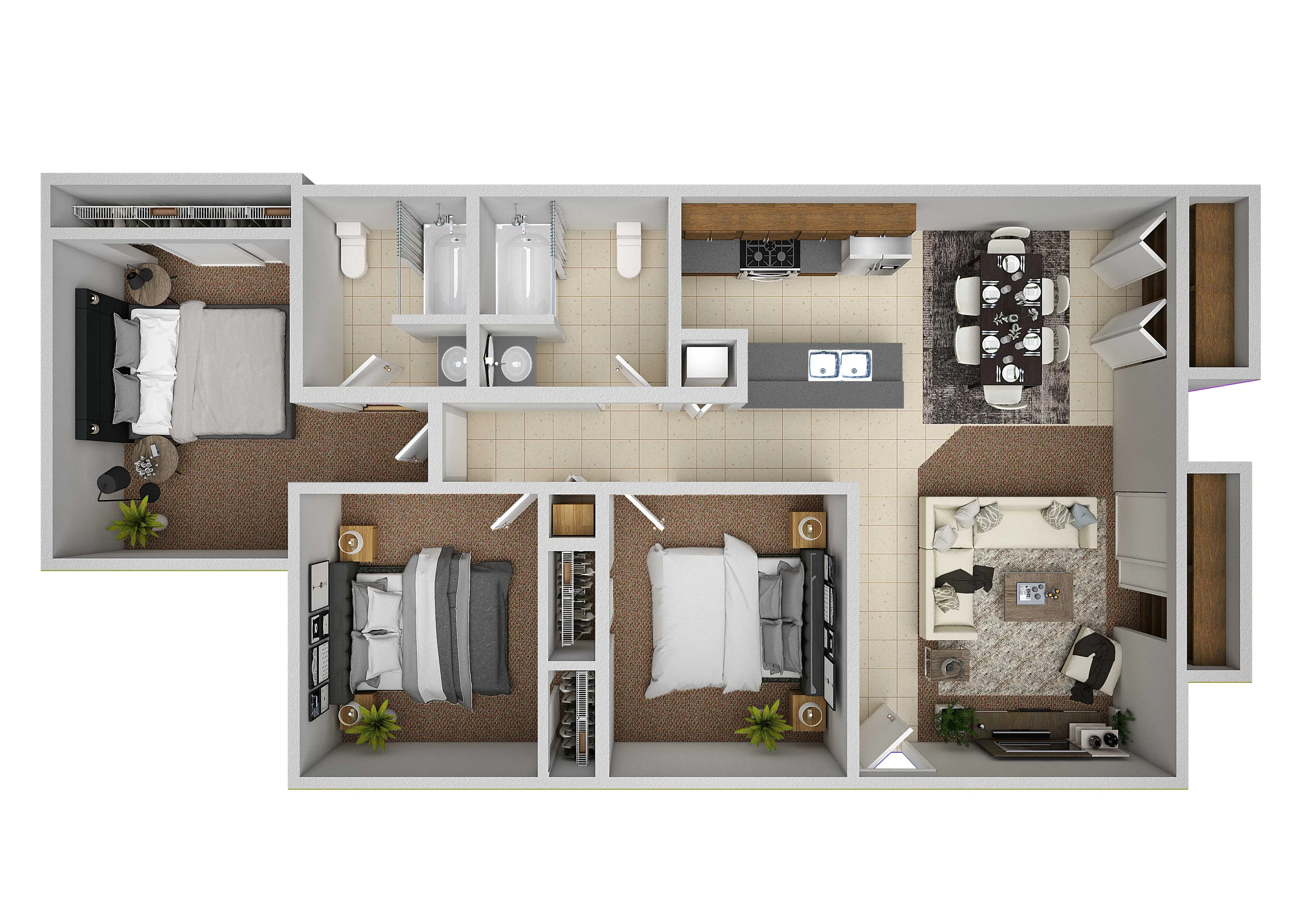 Three Bed Two Bath