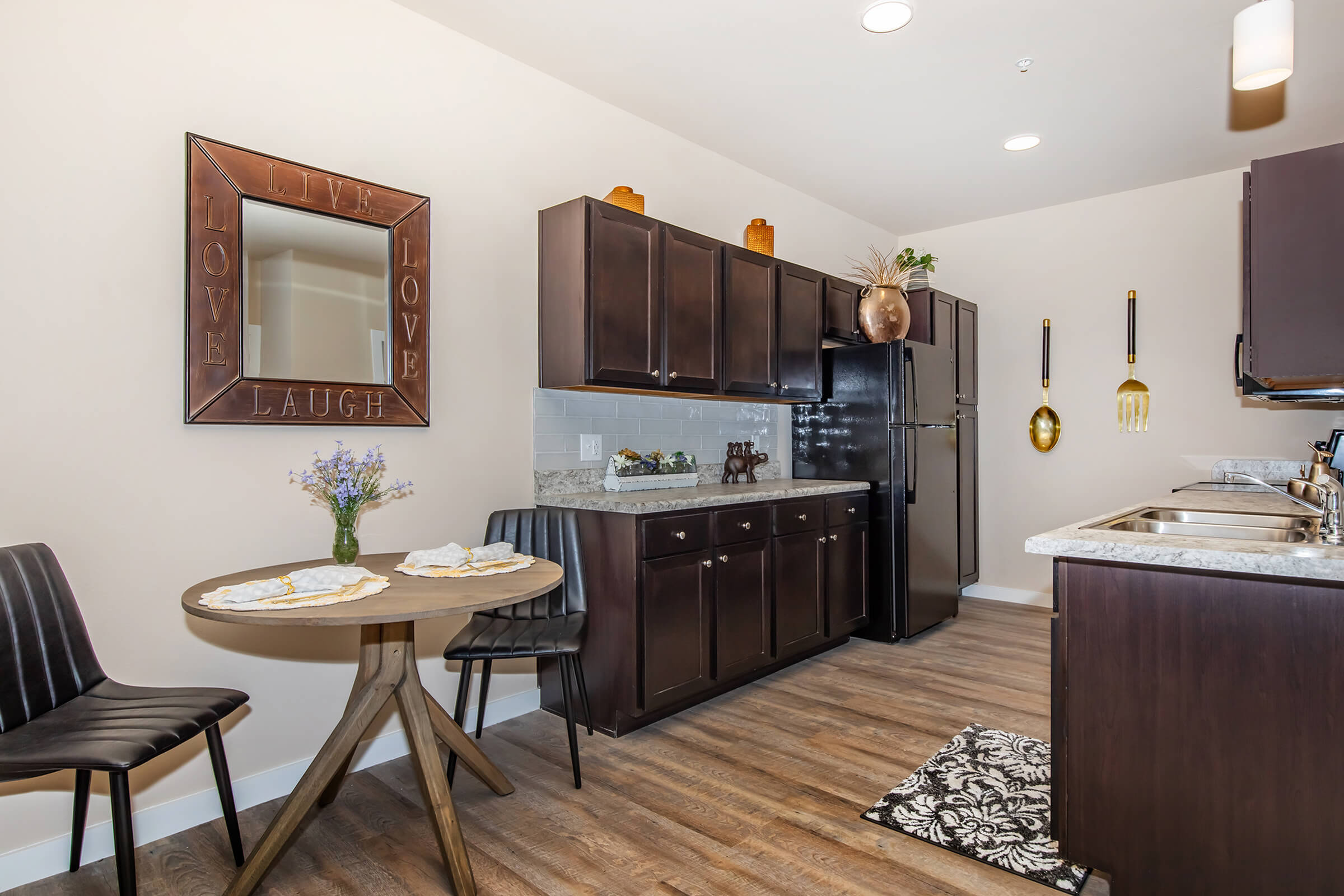 A2 Floor Plan, Kitchen