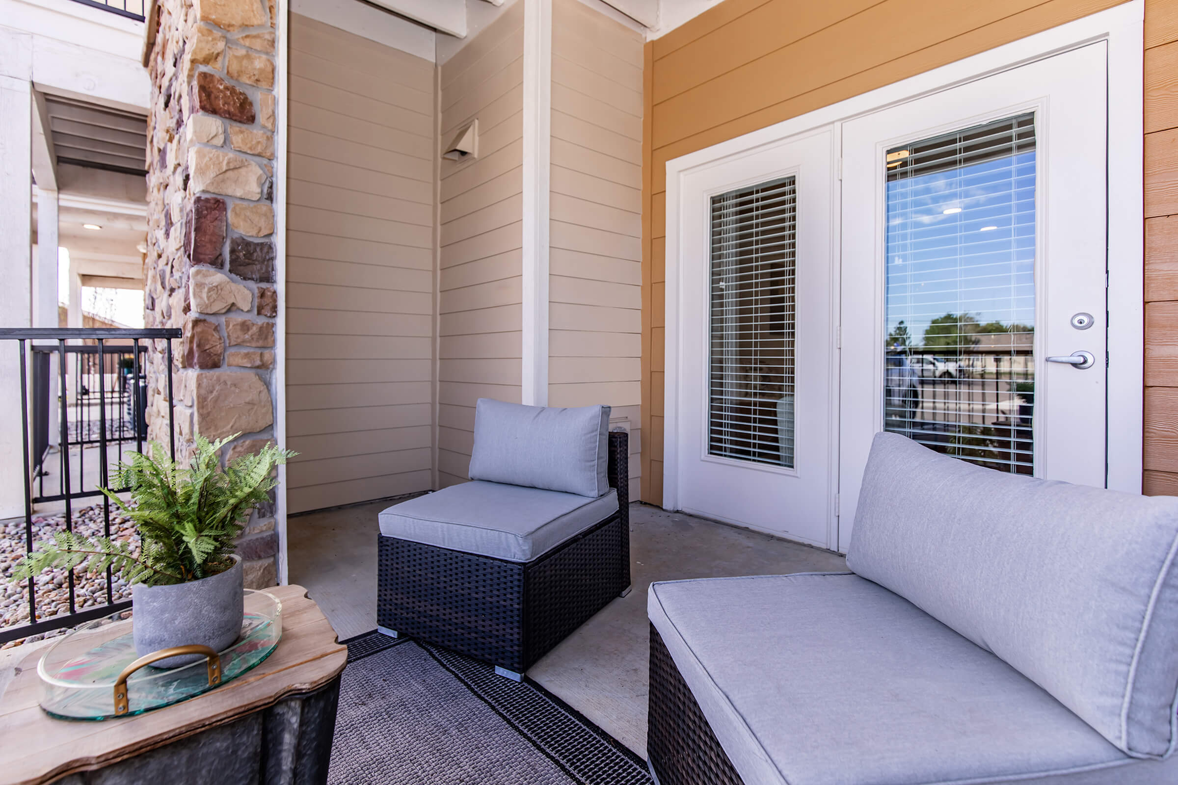 A2 Floor Plan, Patio