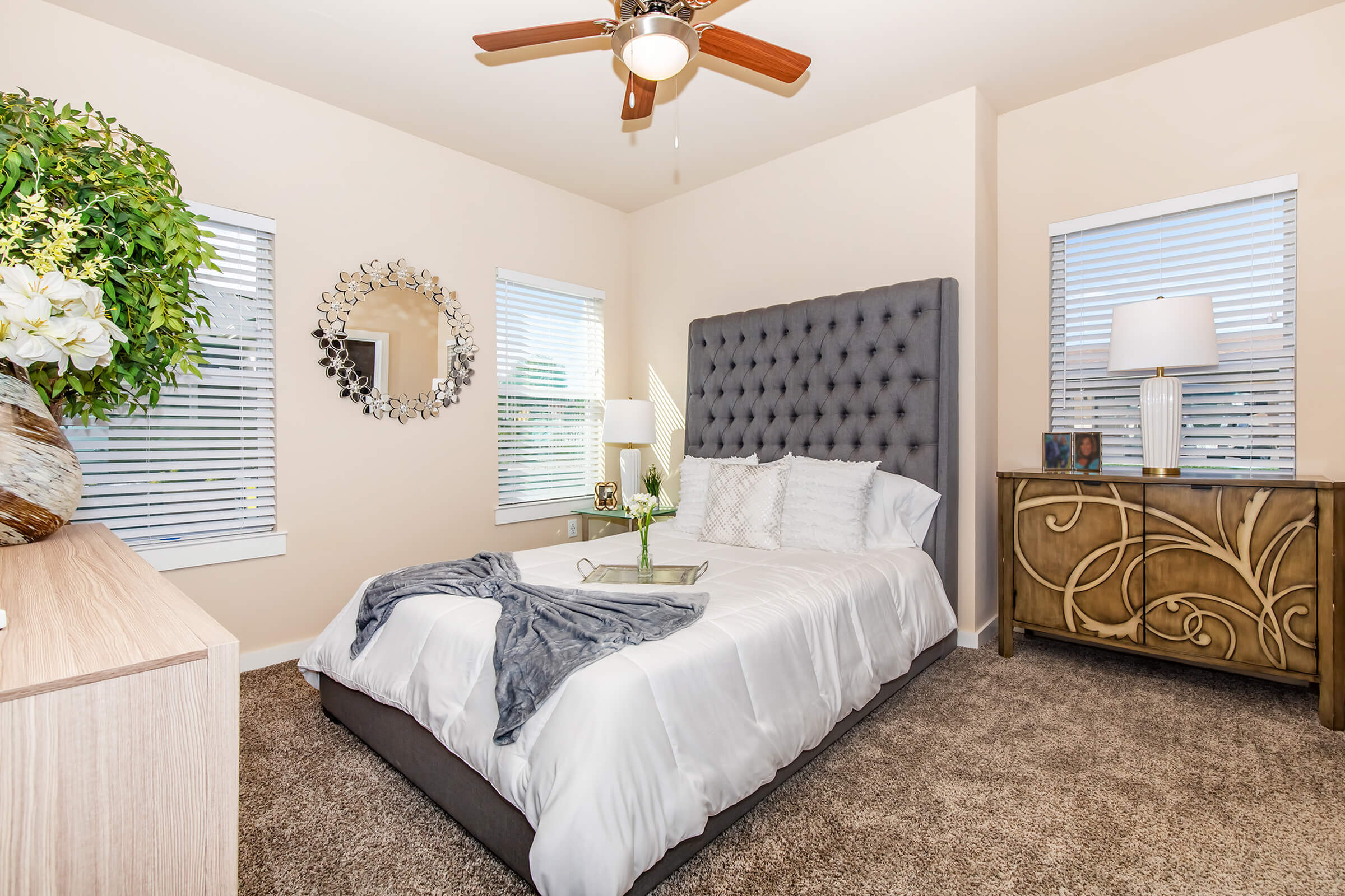 B Floor Plan, Bedroom