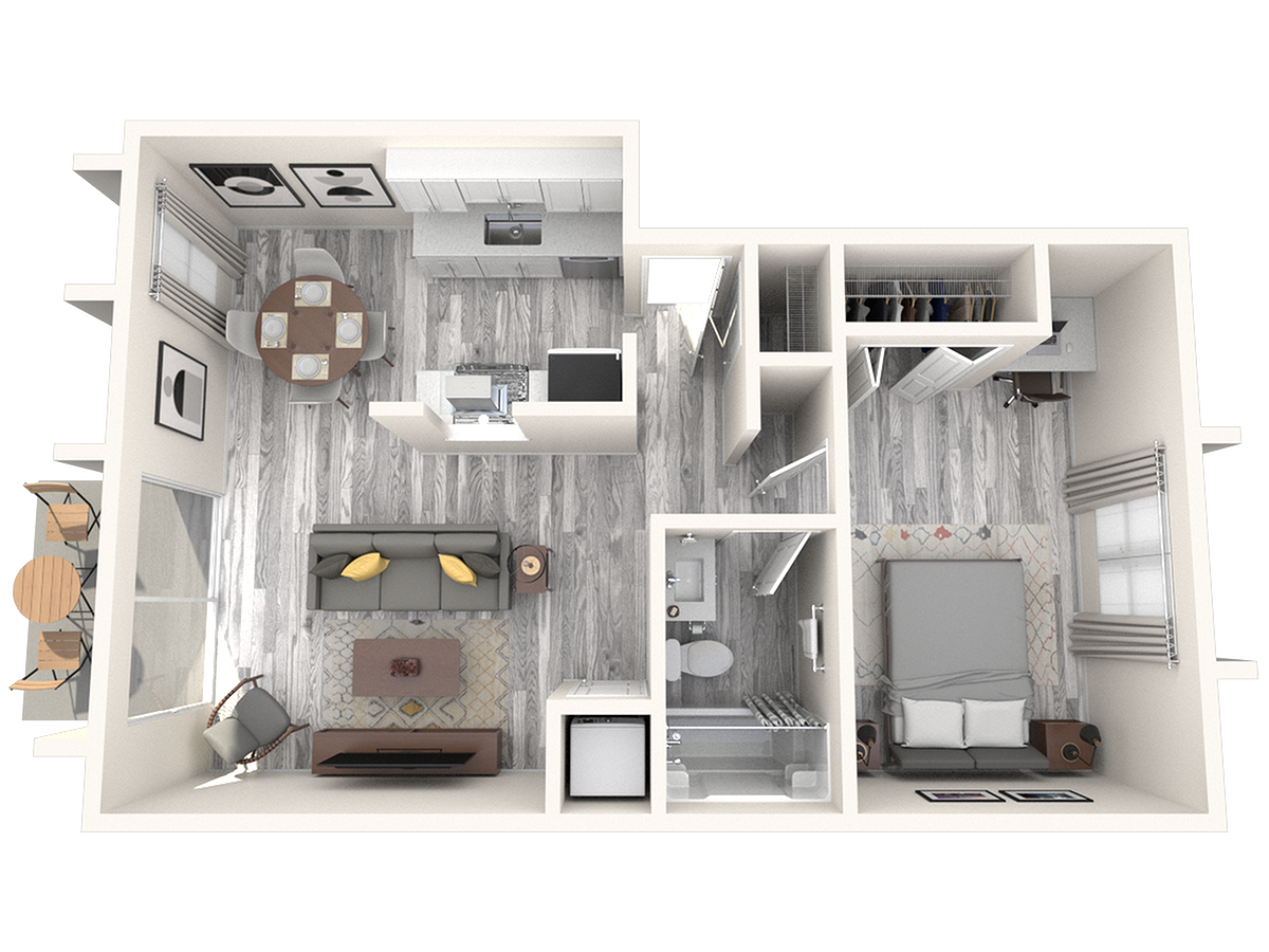 Southbank A1R One Bedrooms