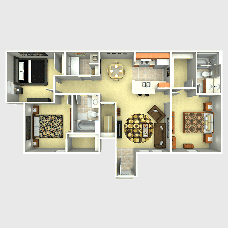 Casas De Soledad D1 Aspen Three Bedrooms