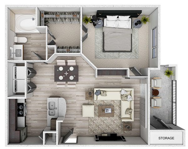 A1 - Hartman Floor Plan