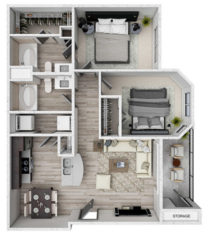 B1 - Trinity Floor Plan