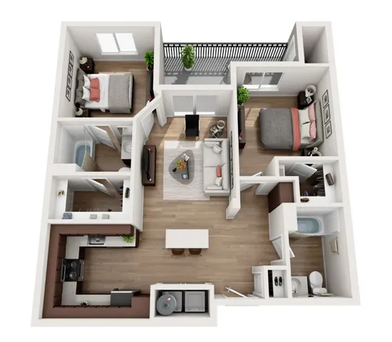 Mastic Floorplan