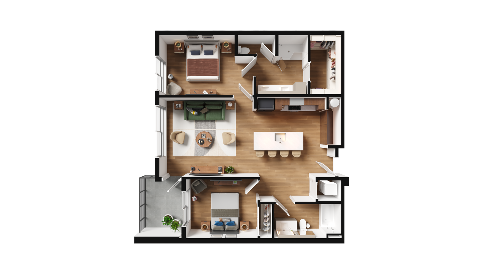 2BR - B