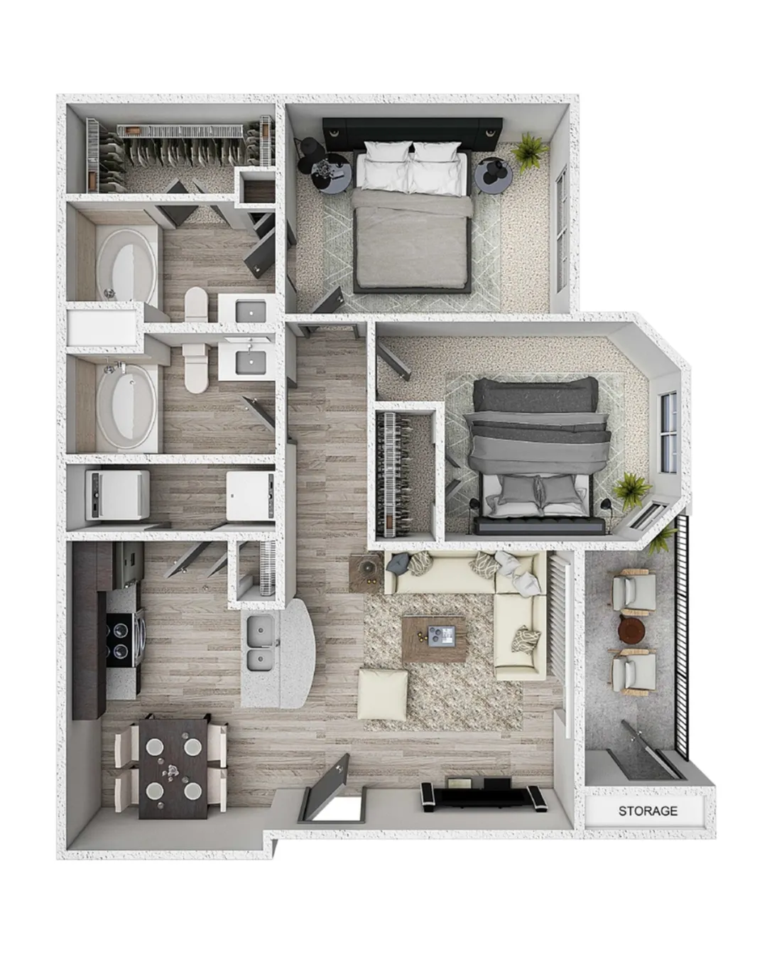 B1 - Trinity Floor Plan