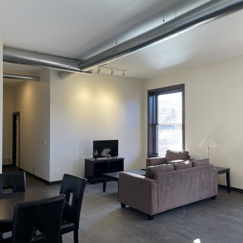 Spacious Living Room and Dining Area