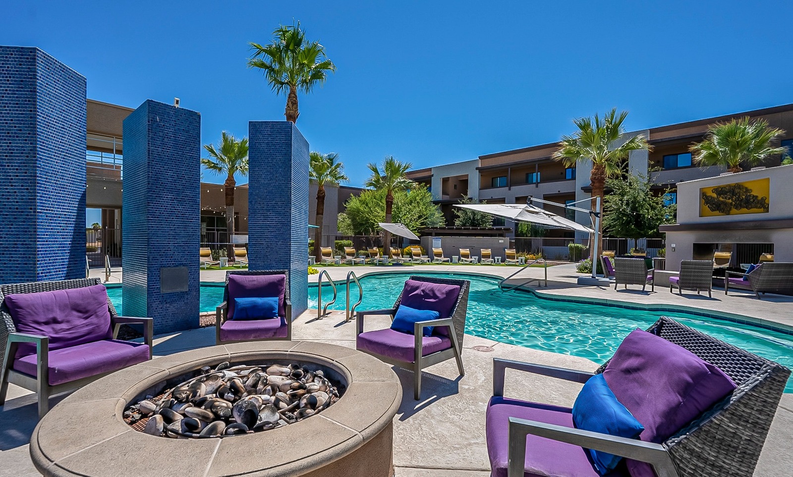 Evolution at Estrella Falls Fire Pit Lounge