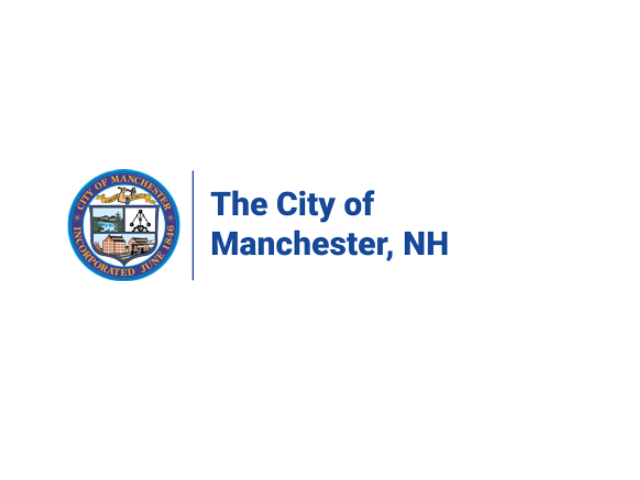 Logo City of Manchester - Lake Massabesic recreation close to Colonial Village apartments.