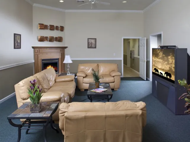 Image of Clubhouse with Billards, Game Tables & Computer Center for Greenview Village Apartments