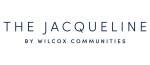 Elegant logo for The Jacqueline by Wilcox Communities, showcasing modern and sophisticated typography.