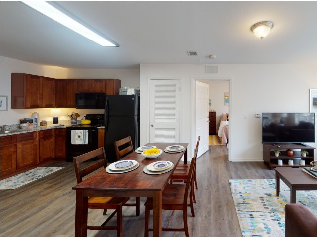 Kitchen & Dining Area  | Trifecta Apartments | Louisville, KY Apartments