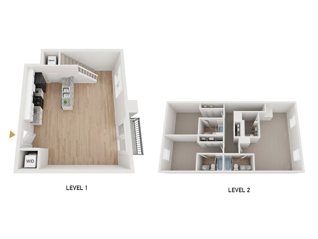 Peony 3x3 Floor Plan