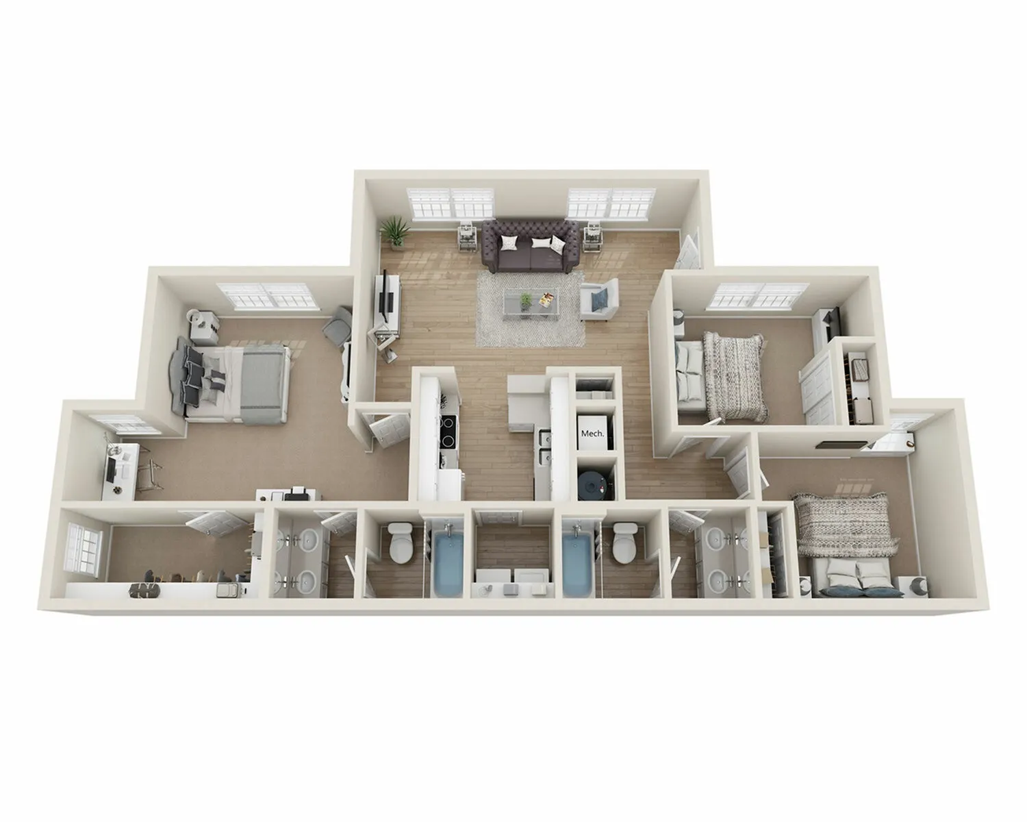 Theater Street | 3x2s | 1132 sqft