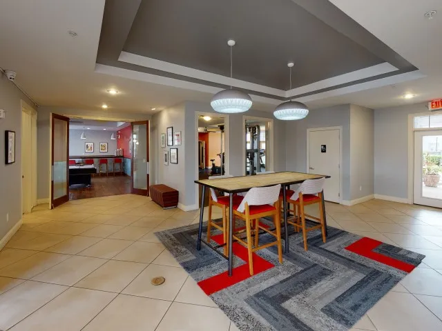 Spacious Resident Club House | The Quarters | Lafayette LA Student Apartments