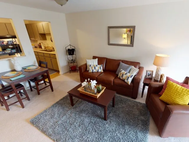 Furniture Packages Available | Living Room | University Hills | Apartments Near University Of Toledo