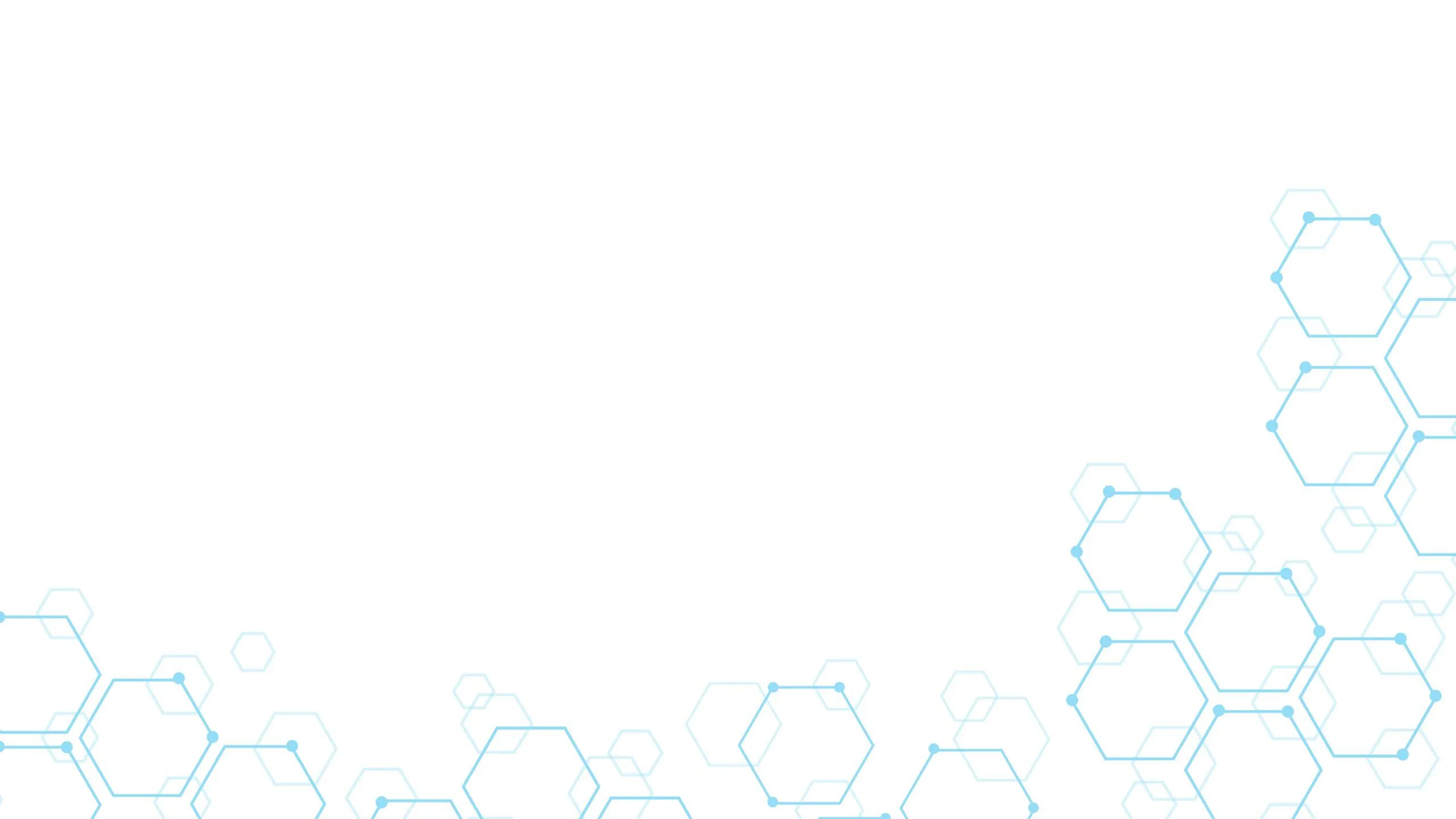 Elegant design with interlocking blue hexagons on a pristine white background, perfect for creating a modern and sophisticated look.