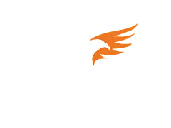 Dynamic Eagles West Apartments logo featuring a bold eagle design, symbolizing freedom and modern living.